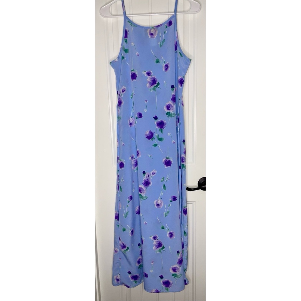 VINTAGE FLORAL MAXI DRESS